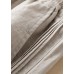 Casual Linen colour Ruffled elastic waist draping Linen Wide Leg Pants Summer