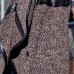 2019 chocolate Wool Coat plus size long coat Fashion Batwing Sleeve maxi coat